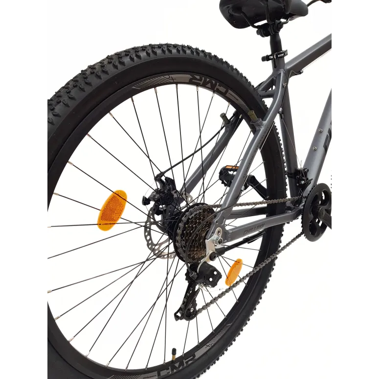 Rower Górski 29 Męski Damski Alu Hardtail Cyngle Dzwonek Stopka Odblaski