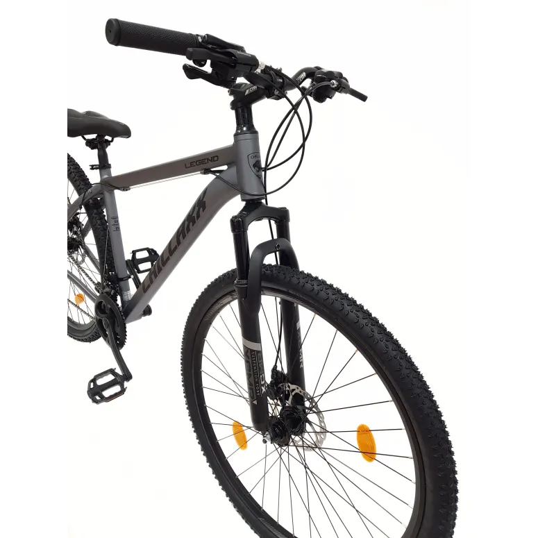 Rower Górski 29 Męski Damski Alu Hardtail Cyngle Dzwonek Stopka Odblaski