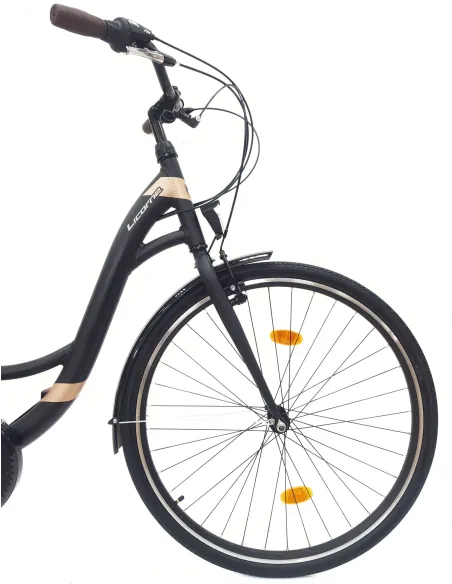 Rower Miejski Damski 28 Alu Bagaż Sakwy Dzwonek Stopka Oświetlenie Błotniki