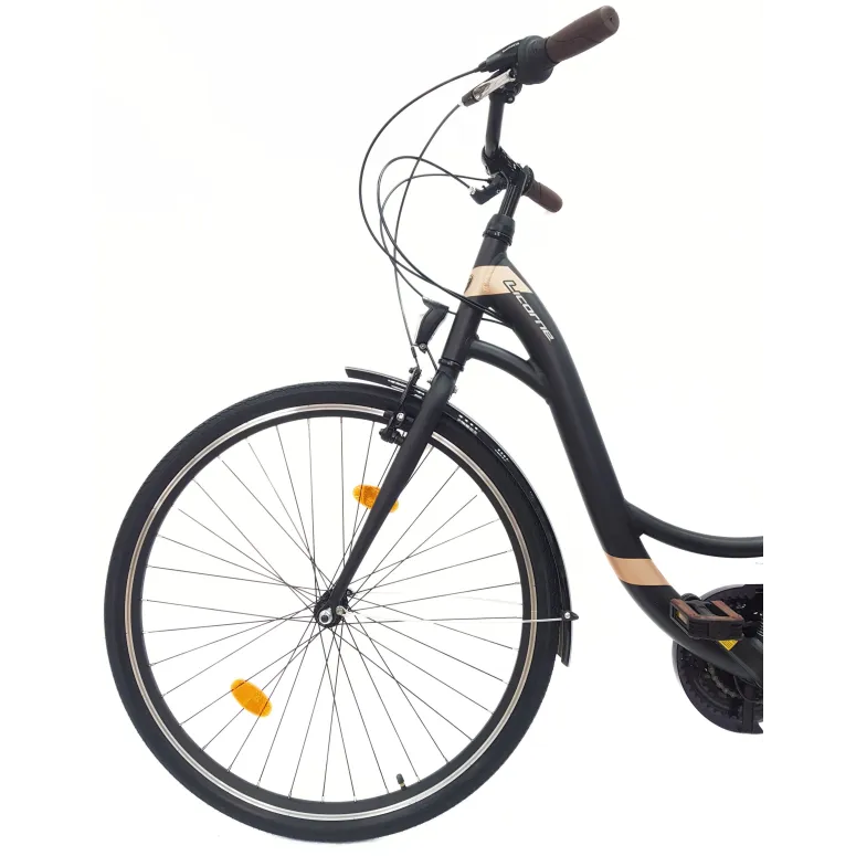 Rower Miejski Damski 28 Alu Bagaż Sakwy Dzwonek Stopka Oświetlenie Błotniki