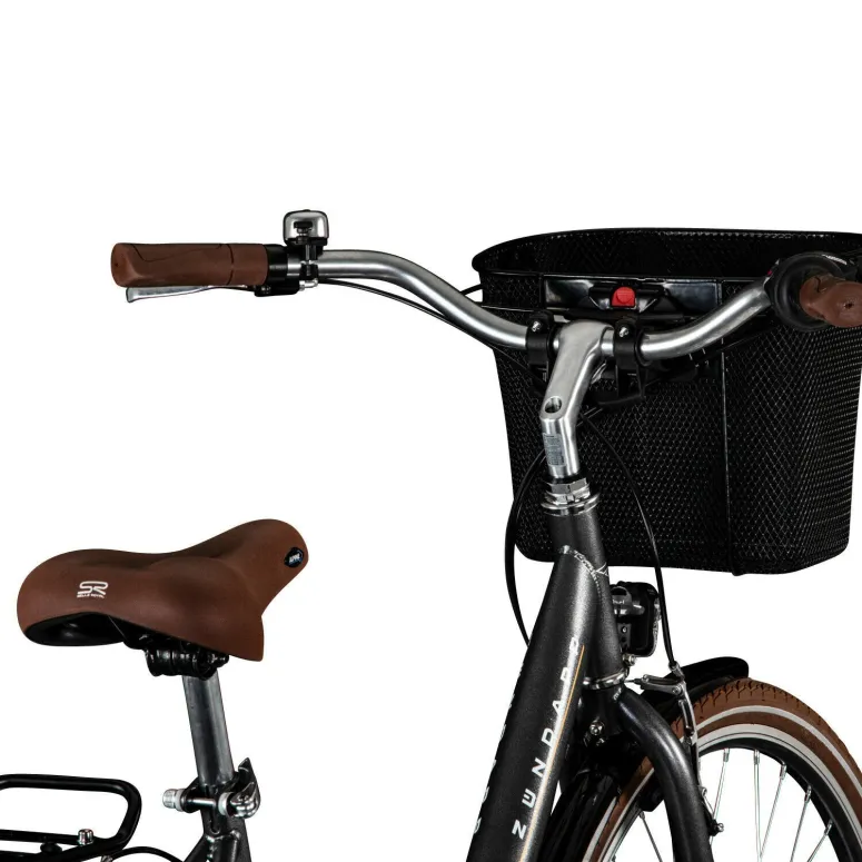 Rower Miejski Damski 28 Koszyk Dynamo Błotniki Bagaż Dzwonek Stopka Damka