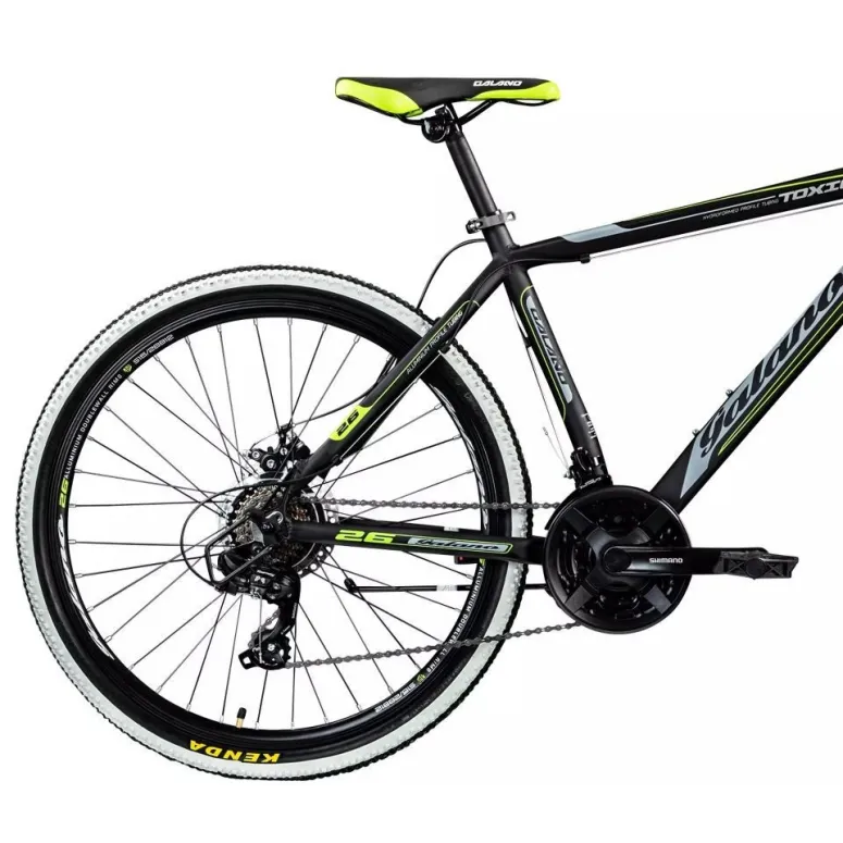 ALU Górski Rower 26 Galano Toxic Unisex Tarczowe