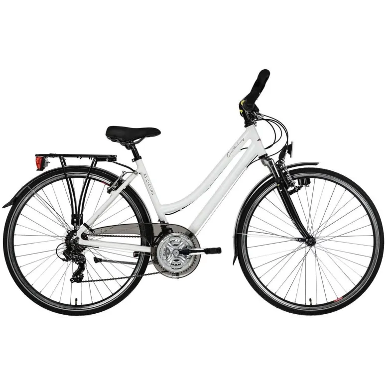 ALU Trekkingowy Rower Męski 28 Oświetlenie