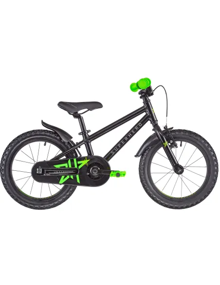 ALU Dziecięcy Rowerek SuperHero 16 Kółka Kontra