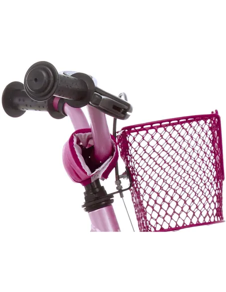 Dziewczęcy Rowerek 16 Kontra Kółka Boczne Koszyk