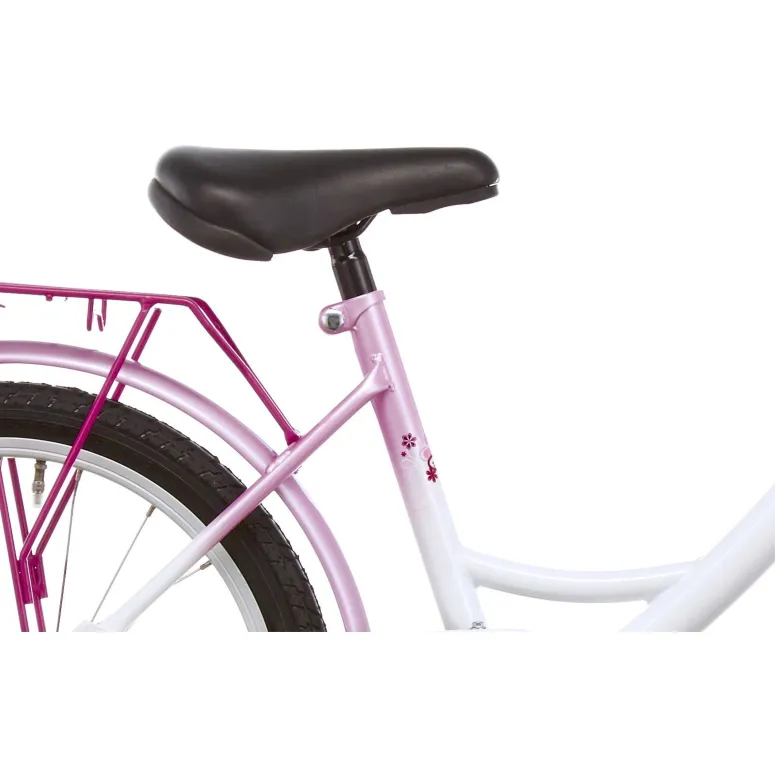 Dziewczęcy Rowerek 16 Kontra Kółka Boczne Koszyk