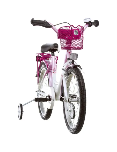 Dziewczęcy Rowerek 16 Kontra Kółka Boczne Koszyk