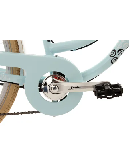 Damski Rower Miejski 28 Damka Shimano Stal Bagażnik Światła Retro Błotniki