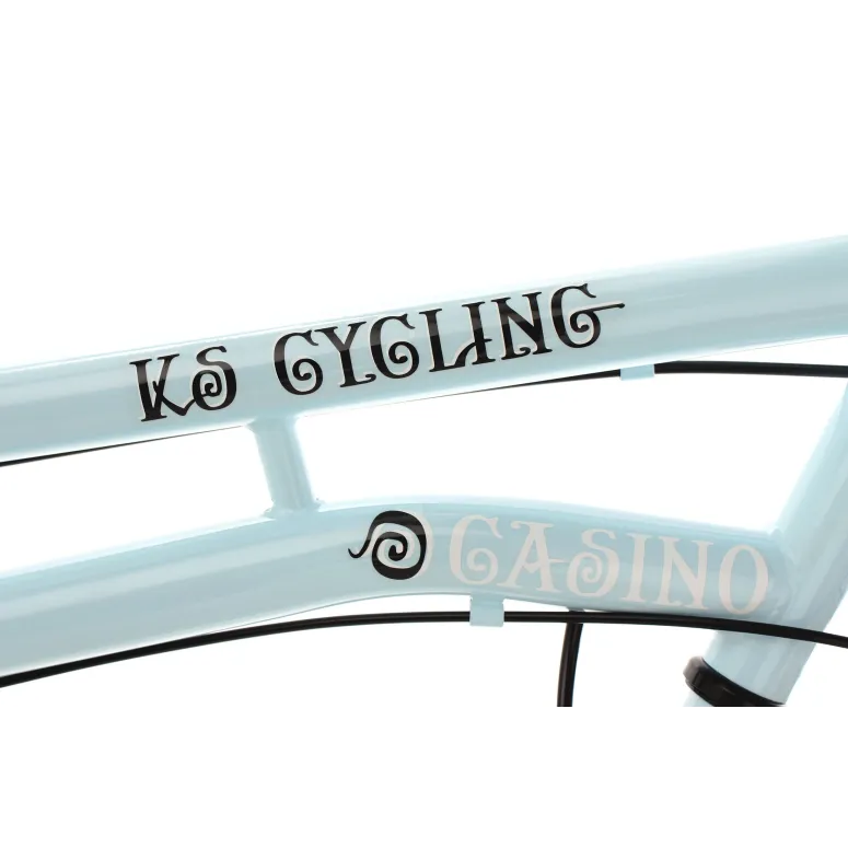 Damski Rower Miejski 28 Damka Shimano Stal Bagażnik Światła Retro Błotniki