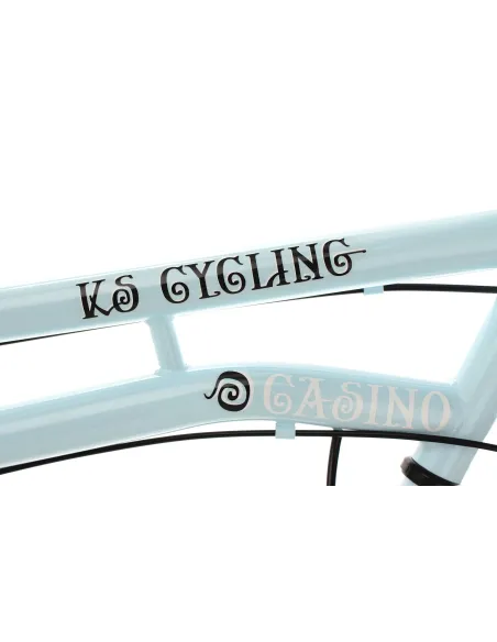 Damski Rower Miejski 28 Damka Shimano Stal Bagażnik Światła Retro Błotniki