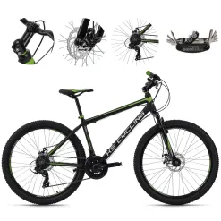 Rower Górski Damski Męski 26 MTB Aluminiowy Hamulce Tarczowe Cyngle Góral