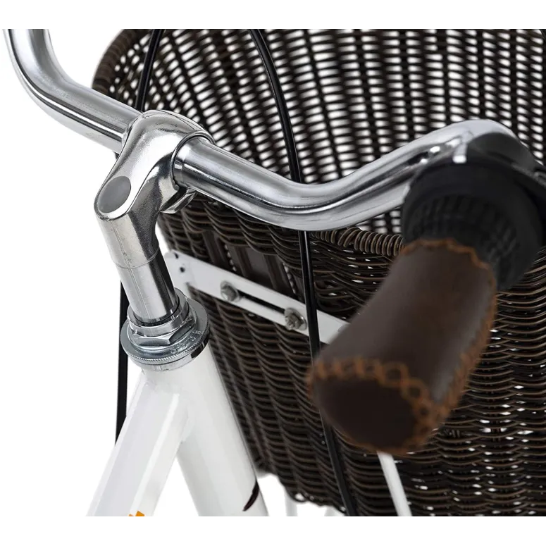 Miejski Rower Damski 28 Retro Styl Damka Światła