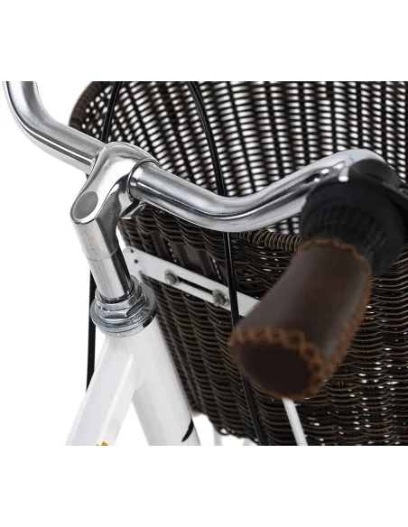 Miejski Rower Damski 28 Retro Styl Damka Światła