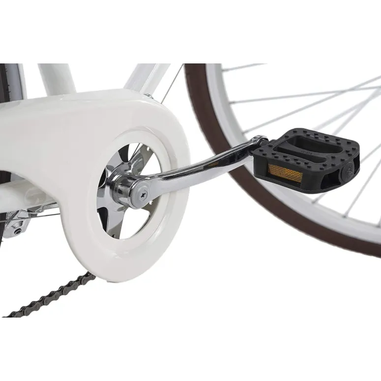 Miejski Rower Damski 28 Retro Styl Damka Światła