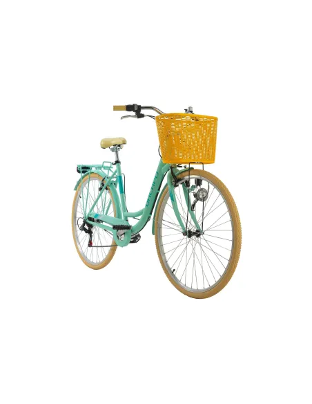 Miejski Rower Damski Damka 28 6 Biegów Koszyk