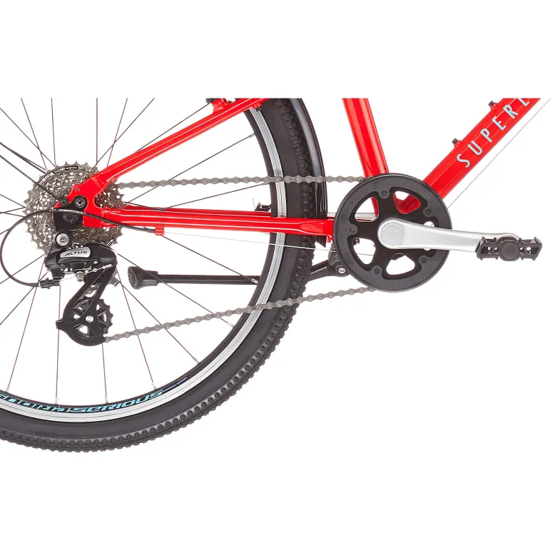 Rower Dziecięcy 24 Aluminiowy 8 Biegów Światła Dynamo