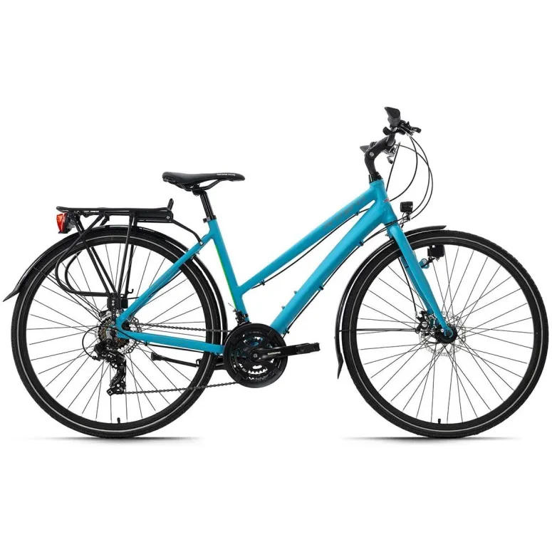 Rower Trekkingowy Damski 28 Tarczowe ALU 21 Biegów