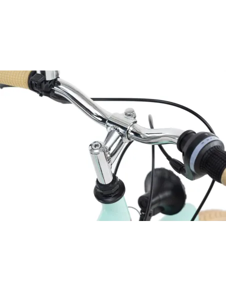 Dziecięcy Rower 20 Miejski Dziewczęcy Bagażnik Błotniki Światła Dzwonek