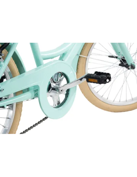 Dziecięcy Rower 20 Miejski Dziewczęcy Bagażnik Błotniki Światła Dzwonek
