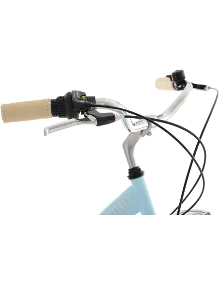 Miejski Rower Damski Dziewczęcy Retro 28 Światła