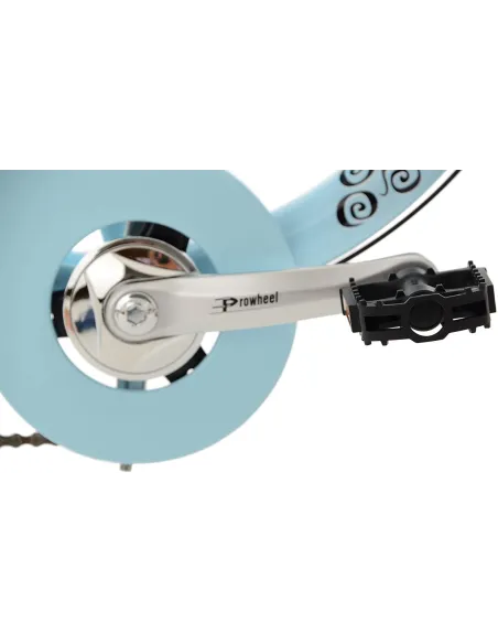 Miejski Rower Damski Dziewczęcy Retro 28 Światła