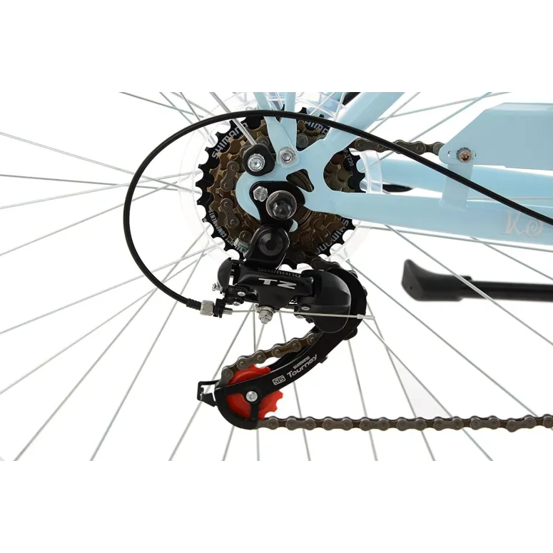 Miejski Rower Damski Dziewczęcy Retro 28 Światła