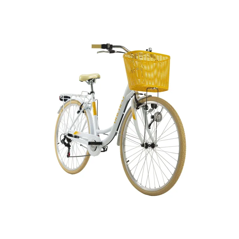 Miejski Rower Damski Dziewczęcy 28 Retro 6 Biegów