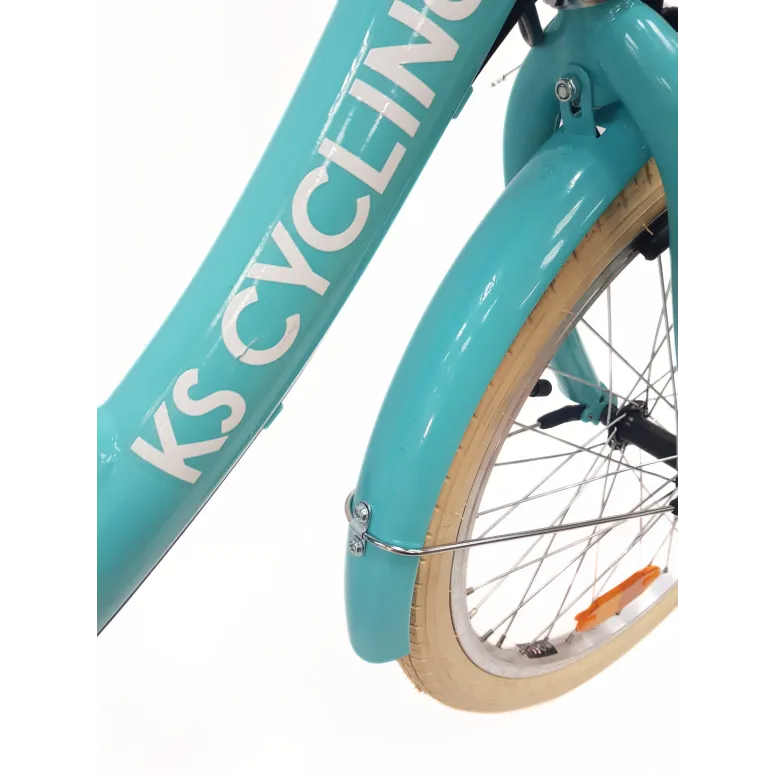 Rower Miejski Dziecięcy 20 Stalowy Bagażnik Osłona Światła Dzwonek Stopka