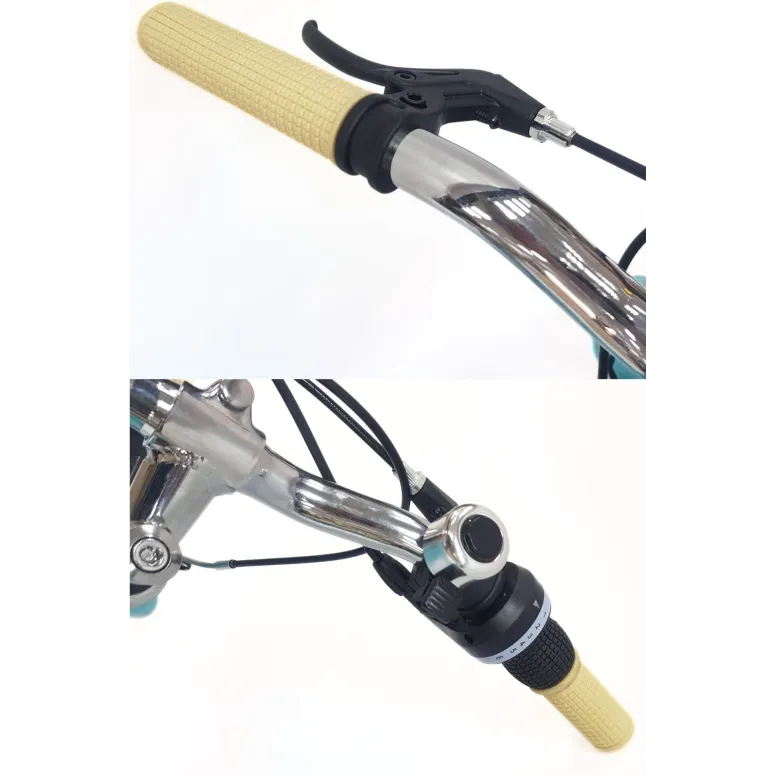 Rower Miejski Dziecięcy 20 Stalowy Bagażnik Osłona Światła Dzwonek Stopka