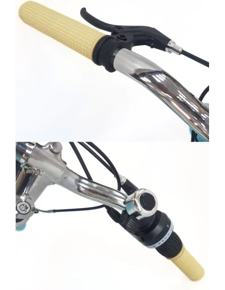 Rower Miejski Dziecięcy 20 Stalowy Bagażnik Osłona Światła Dzwonek Stopka