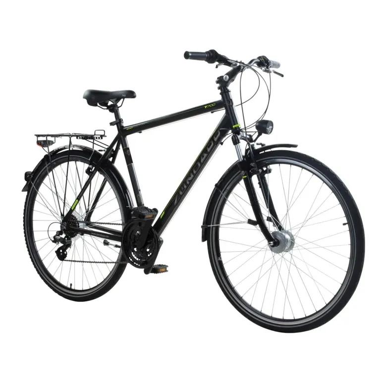 Rower Trekkingowy Męski 28 ALU Turystyczny Altus Bagażnik Błotniki Dzwonek