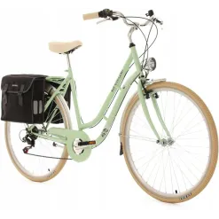 Miejski Rower Retro Damski 28 Bagażnik Sakwy Damka