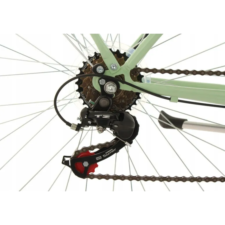 Miejski Rower Retro Damski 28 Bagażnik Sakwy Damka