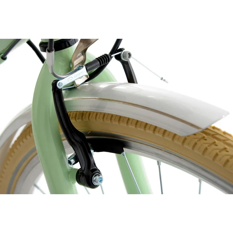 Rower Miejski Damski Dziewczęcy 28 Retro Bagażnik