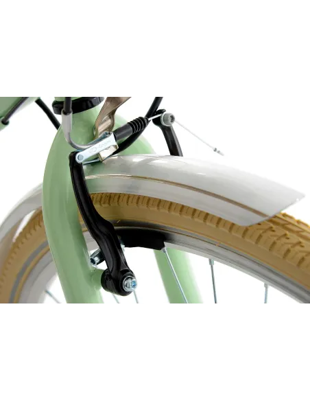 Rower Miejski Damski Dziewczęcy 28 Retro Bagażnik