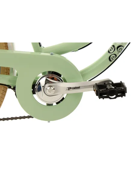 Rower Miejski Damski Dziewczęcy 28 Retro Bagażnik