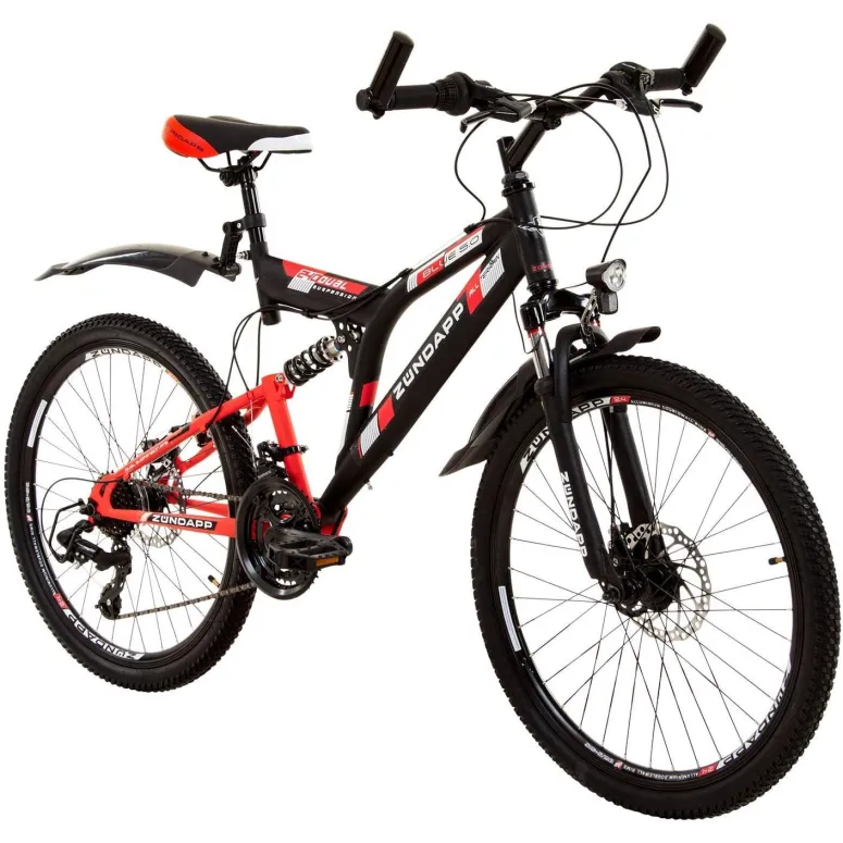 Rower Górski 26 MTB Amortyzacja Tarcze Światła