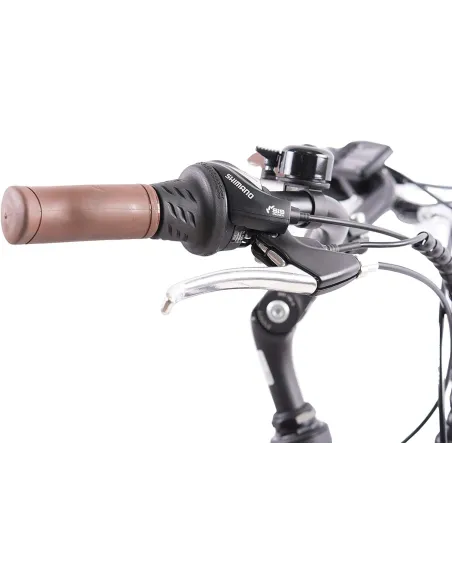 Elektryczny Rower Trekkingowy 28 Męski 250W ALU 5 Trybów Bagażnik Dzwonek