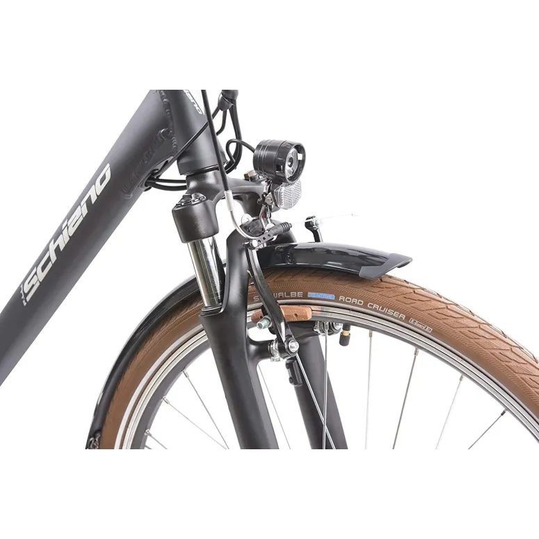 Elektryczny Rower Trekkingowy 28 Męski 250W ALU 5 Trybów Bagażnik Dzwonek