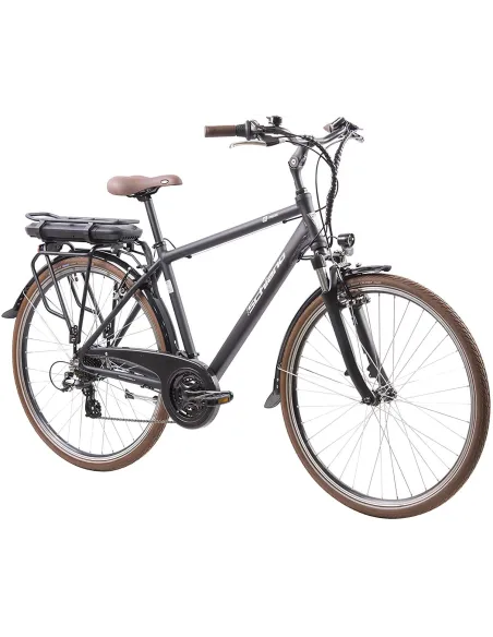 Elektryczny Rower Trekkingowy 28 Męski 250W ALU 5 Trybów Bagażnik Dzwonek