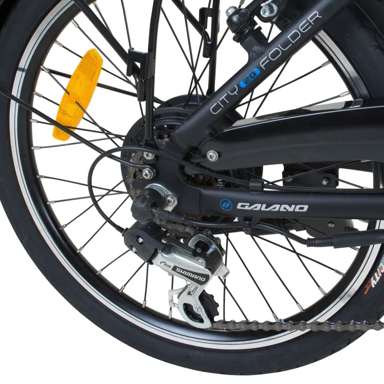 Składany Rower Elektryczny 20 ALU Wspomaganie 250W