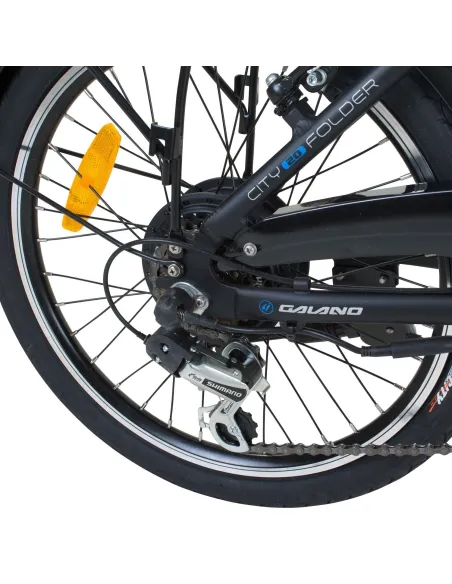 Składany Rower Elektryczny 20 ALU Wspomaganie 250W