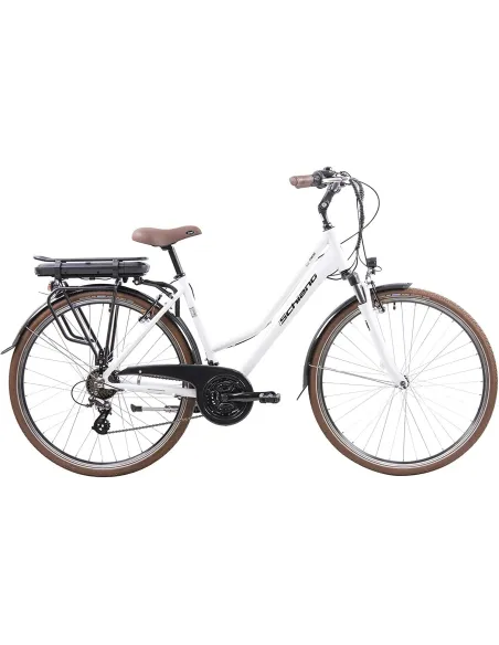 Rower Elektryczny Trekking Damski 28 ALU 250W