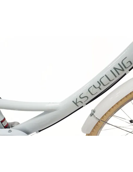 Rower Miejski Damski Dziewczęcy 26 Stal Światła Bagażnik Odblaski Dzwonek