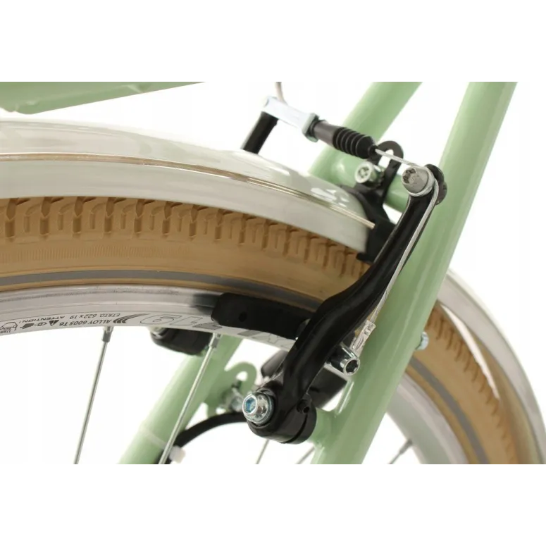 Rower Miejski 28 Damski Dziewczęcy 6 Biegów Sakwy