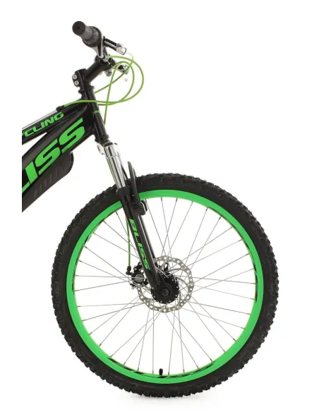 Rower Górski 24 MTB Młodzieżowy Tarcze Amortyzacja