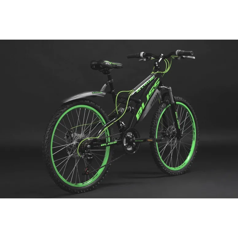 Rower Górski 24 MTB Młodzieżowy Tarcze Amortyzacja