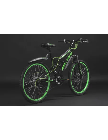 Rower Górski 24 MTB Młodzieżowy Tarcze Amortyzacja