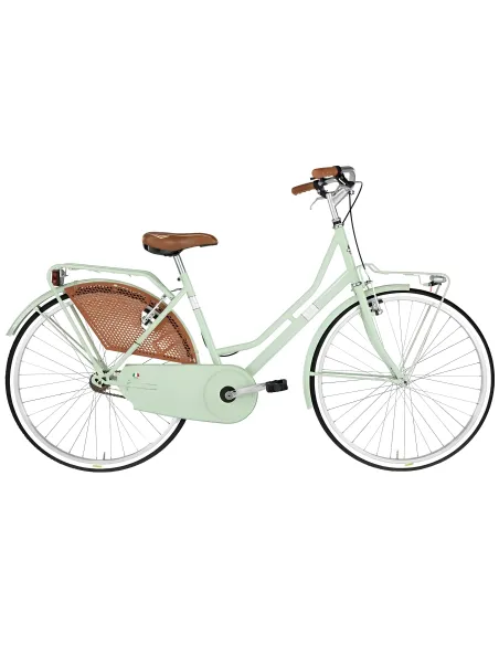 Rower Miejski Damski 26 Retro Damka Jednobiegowa Błotniki Stopka Światła