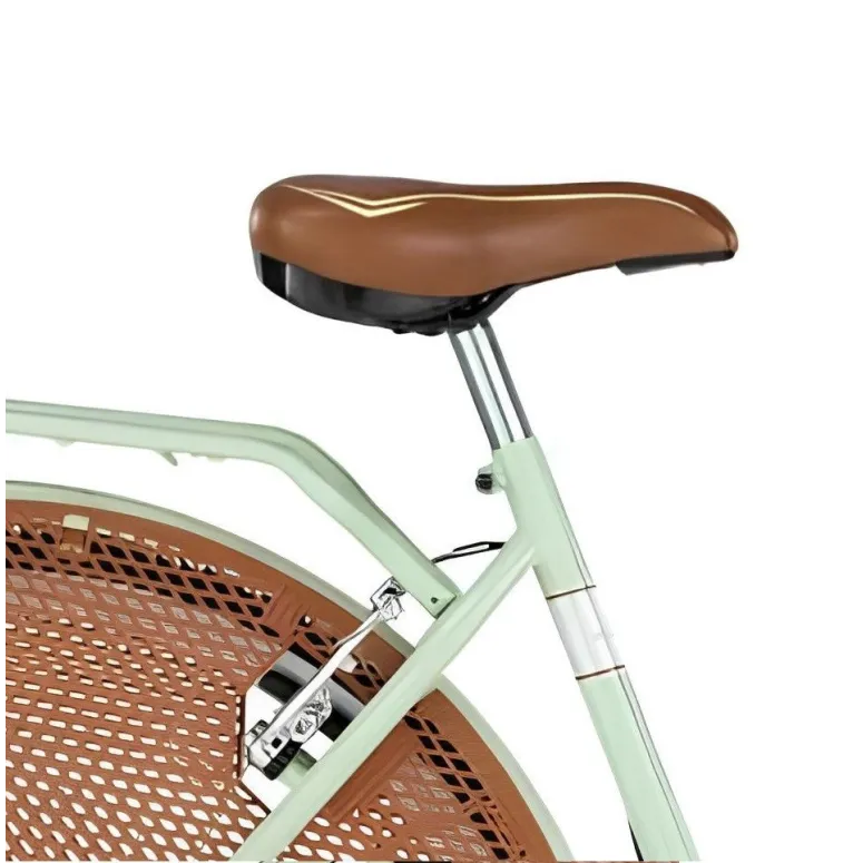 Rower Miejski Damski 26 Retro Damka Jednobiegowa Błotniki Stopka Światła